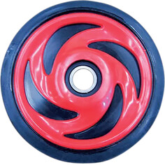 Idler Wheel Black, Red