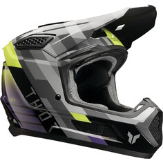 Helmet Fleet Camber Bk-Pr 2X Purple, Gray, Black