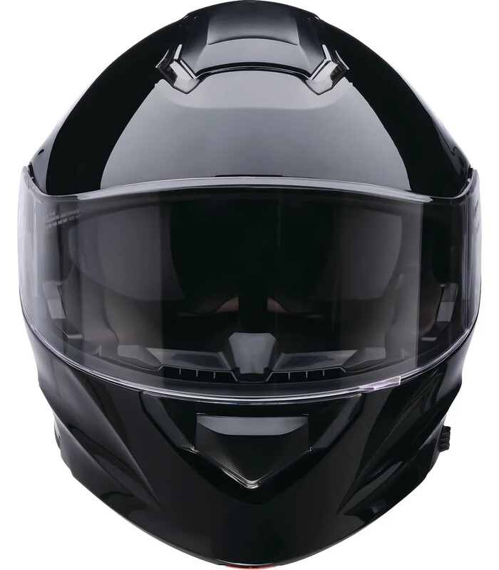 Solaris 2.0 Solid Modular Helmet Black
