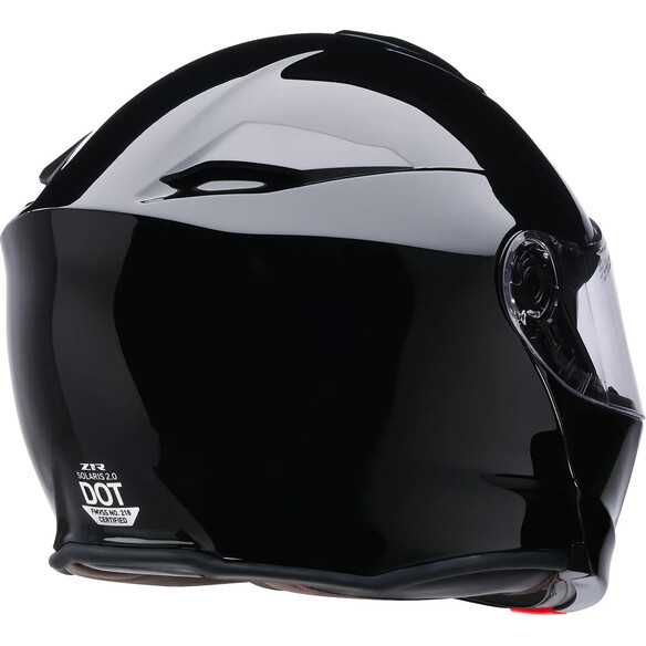 Solaris 2.0 Solid Modular Helmet Black