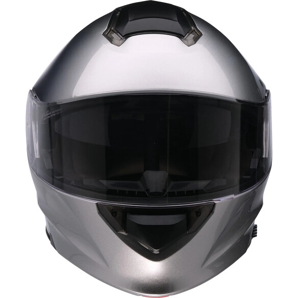 Solaris 2.0 Solid Modular Helmet Silver