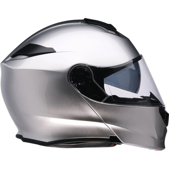Solaris 2.0 Solid Modular Helmet Silver