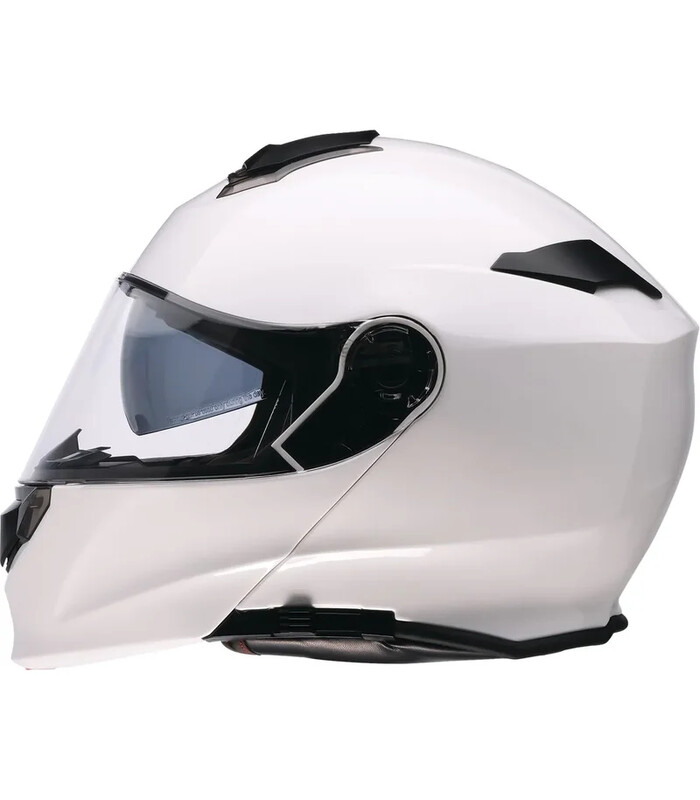 Solaris 2.0 Solid Modular Helmet White