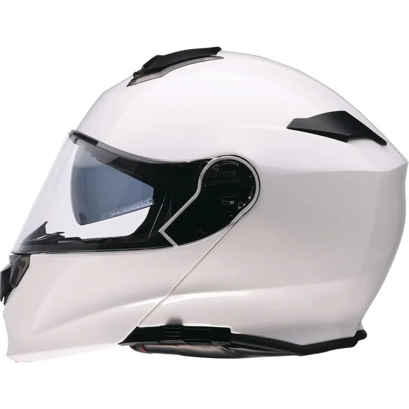 Solaris 2.0 Solid Modular Helmet White
