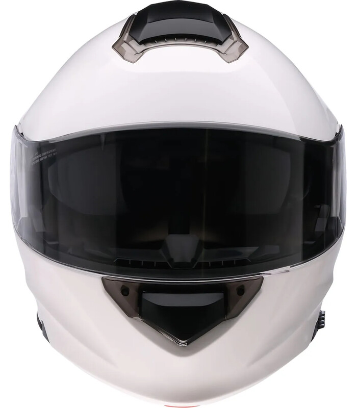 Solaris 2.0 Solid Modular Helmet White