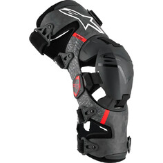 Supertech Rk-10 Plasma Knee Braces Black, Red