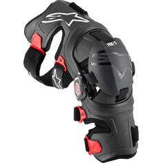 Rk-7 Plasma Knee Braces Black, Red