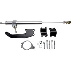 Steering Damper Kits Chrome, Satin