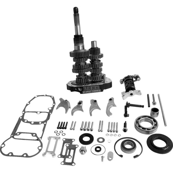 Overdrive 6-Speed Gear Set Black