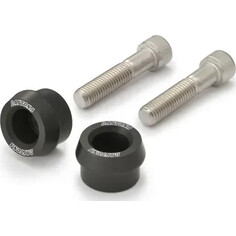 Bar End Mirror Adapter Black