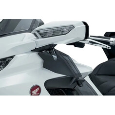 Adjustable Upper Air Deflector Dark Smoke