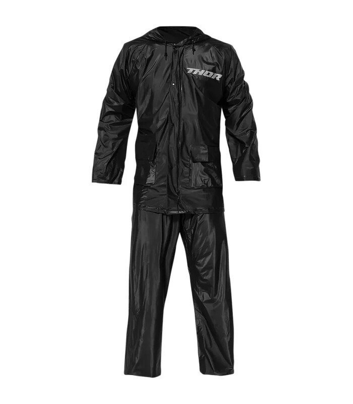 Pvc Rainsuit Black