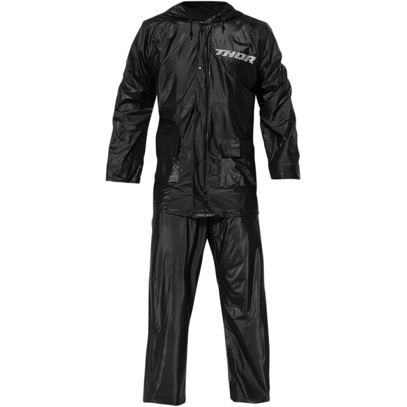 Pvc Rainsuit Black