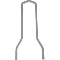 Square Sissy Bar Silver