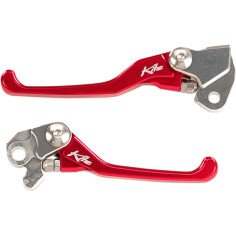Unbreakable Pivot Clutch And Brake Levers Red