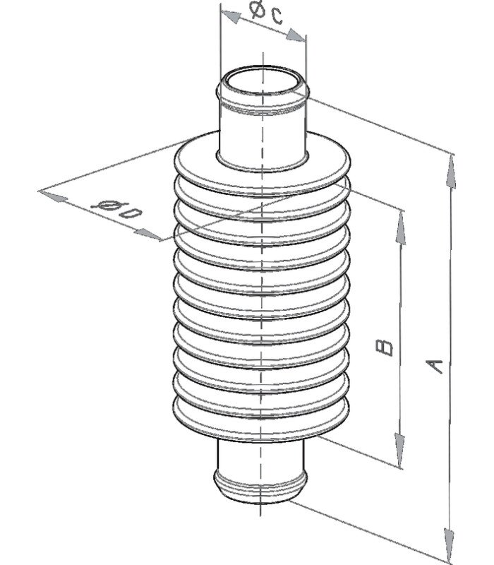 Inline Heat Exchangers Orange
