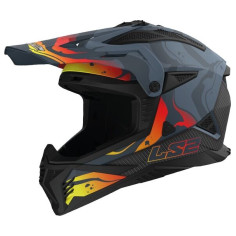 LS2 MX708 FAST II WASH helmet - S , Matt Dark Grey
