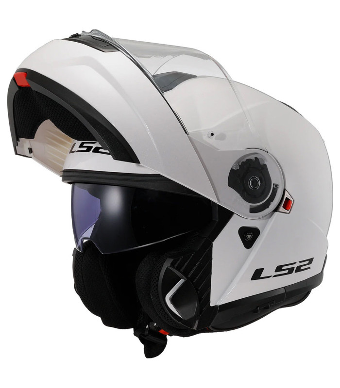 LS2 FF908 STROBE II Solid helmet - Gloss White