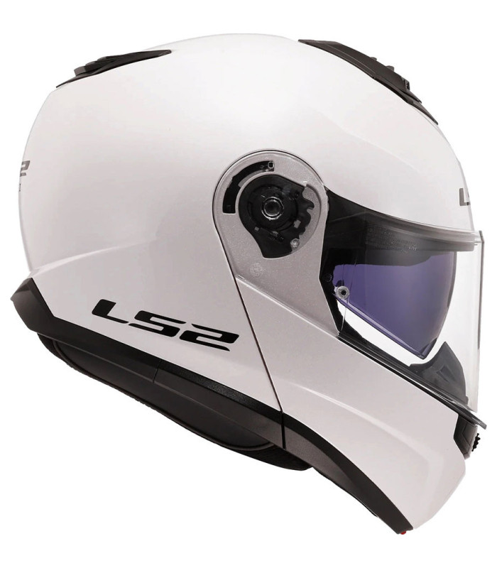 LS2 FF908 STROBE II Solid helmet - Gloss White