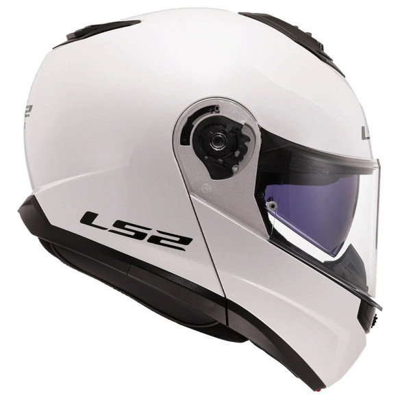 LS2 FF908 STROBE II Solid helmet - Gloss White
