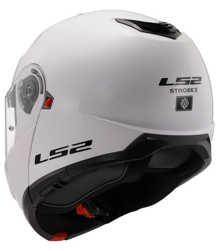LS2 FF908 STROBE II Solid helmet - Gloss White