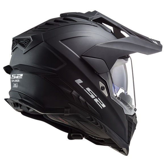 LS2 LS2 MX701 EXPLORER SOLID Helmet - L , Matt Black