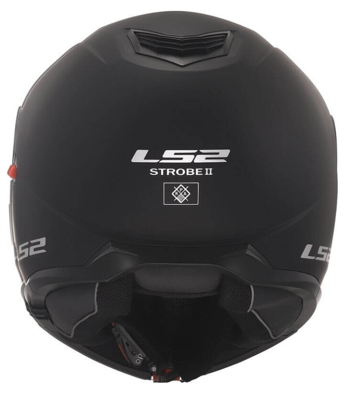 LS2 FF908 STROBE II Solid helmet - Gloss Black