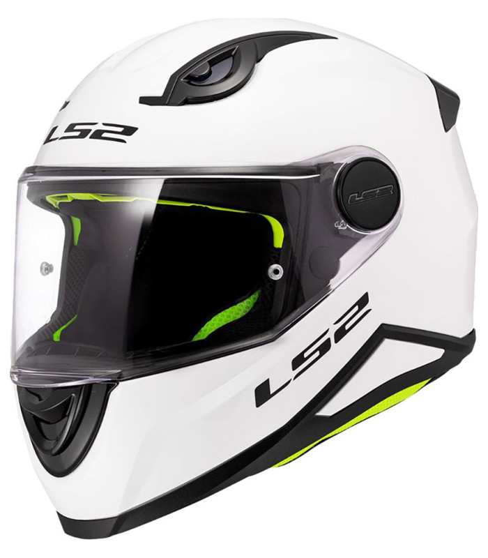 LS2 FF812 KID SOLID Helmet - Gloss White