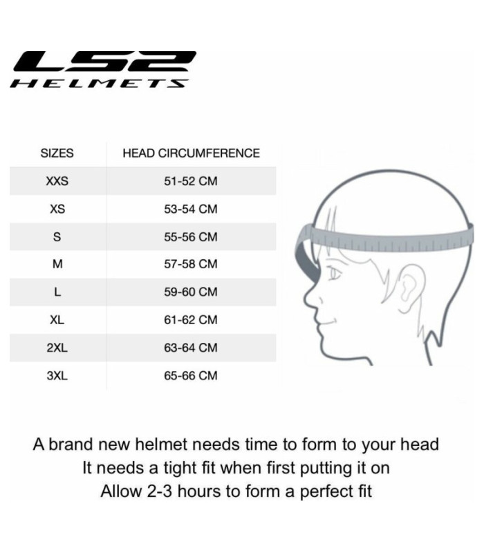 LS2 MX708 FAST II ZOMBIE 2 helmet, Black Red Blue