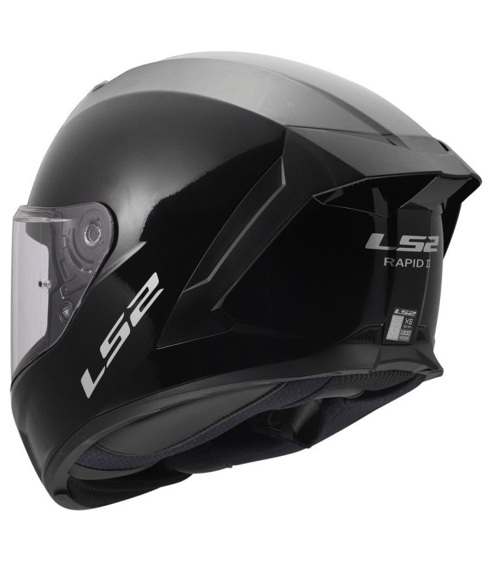 LS2 FF820 RAPID III SOLID, Gloss Black