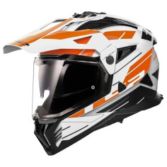 MX702 PIONEER II NAMIB Helmet - White Orange