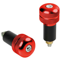90324 SU-4 Universal bar ends (2 pcs) Red 17/ 23mm