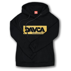 DAVCA Lady Hoodie Gold logo