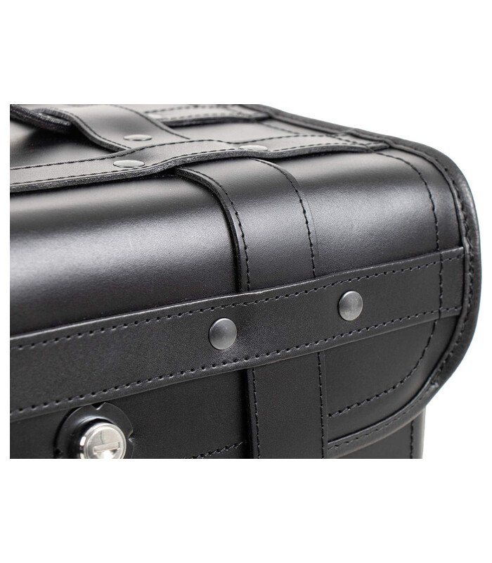 HEPCO BECKER Rugged Chest leather rear bag