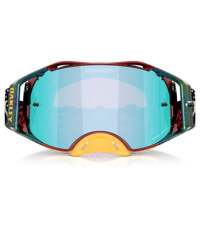 OAKLEY Oakley goggles Airbrake MX TLD Icon Pixels with Prizm Sapphire