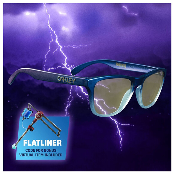 OAKLEY Frogskins Fortnite BlCyClFd w/ Prizm Gmg