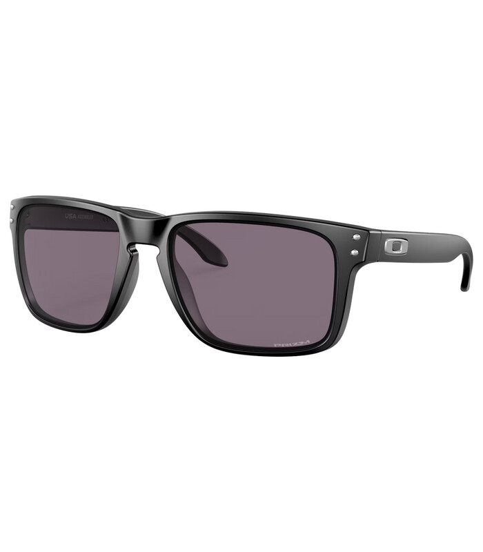 Holbrook XL Matte Black w/ PRIZM Grey