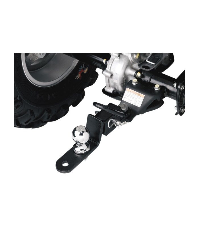 Three-way Atv Receiver Hitch Black
