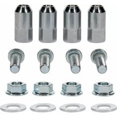 Wheel Stud-nut Kit Silver