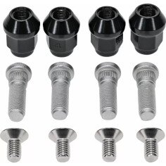 Wheel Stud-nut Kit Silver