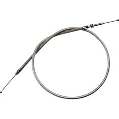 Armor Coat Stainless Steel Clutch Cable Silver