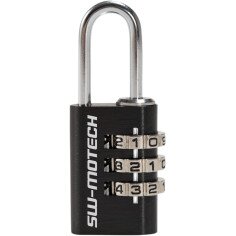 Lock For Motorcycle Luggage Black