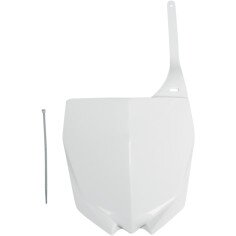 Replacement Front Number Plate White