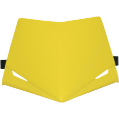 Replacement Upper Plastic For Stealth Headlights Yellow